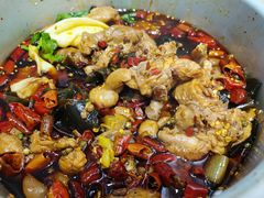 肥肠鸡（小锅）-晓彭肥肠鸡·泡椒鸡火锅(水木天地店)