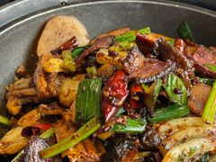 干锅青菜牛肉-泉味道贵州厨房(三里河店)