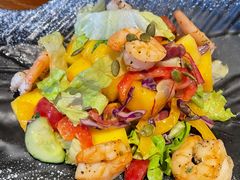 烤虾芒果沙拉-澳骄 Aussie Kitchen·手工披萨·西餐(国大店)