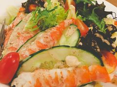 大虾沙拉-茶米烧腊茶餐厅(石龙店)