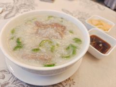 菜心粒拆鱼猪肝粥-香云轩·顺德菜(香云纱园林酒店店)