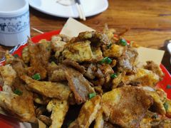 椒盐蘑菇-呱呱叫民俗风味主题餐厅(沣峪口店)
