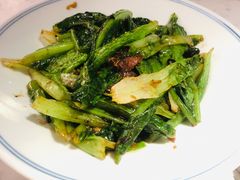 豆豉鲮鱼炒油麦菜-大榕树下顺德菜(融创茂店)