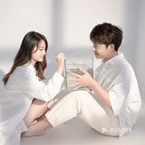 为了体验橙子摄影的化妆技术,拍摄前卸掉了自己的妆!