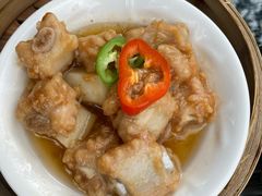 金蒜豆酱蒸排骨-悦湖公馆