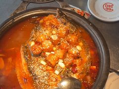 -探鱼·鲜青椒爽麻烤鱼(天一广场店)