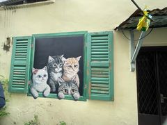 -槟城街头艺术街区