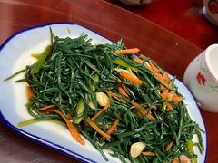 凉拌沙葱-希拉穆仁草原乌日娜餐包