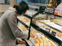 面包甜点陈列柜-Caidie Bakery采蝶轩(百越店)