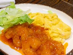 番茄虾仁滑蛋-桂马·日本料理·海胆·海鲜饭·酒场(民主广场店)