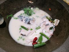 青椒紫苏锅-鲜潭蒸汽石锅鱼(五道口购物中心店)