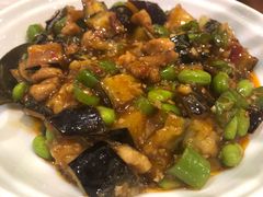 家乡风味茄丁-眉州东坡·熊猫主题餐厅(枫蓝店)
