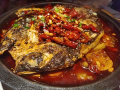 清江鱼-鸣记脆皮烤鱼·海鲜烤鱼(三八广场店)