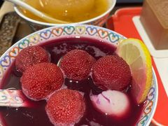 荔枝杨梅妃子饮-萬春金福下午茶(故宫店)