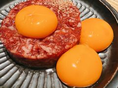 生牛肉滑蛋-筱田の食堂·izakaya(淮海中路店)