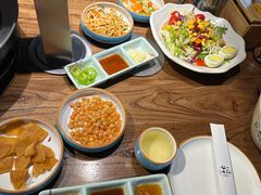 -明洞阿姨·韩式酱蟹烤肉·创意料理(三元桥店)