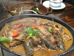 小溪野鱼煲-李东农庄(中南百草园地标店)