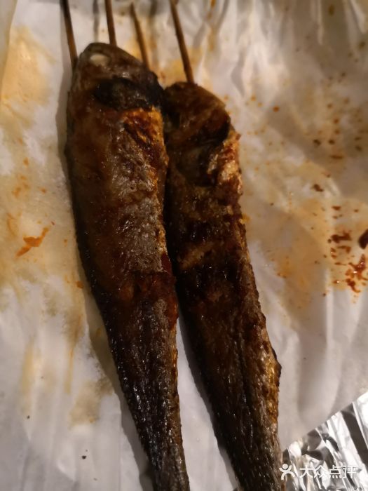 有财气小黄鱼烧烤招财小黄鱼图片