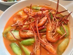 龙虾汤丝瓜-玫瑰厅上海菜(兴国路店)