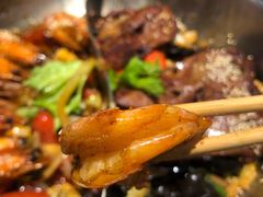 鸭头PK虾-一品渝香干锅鸭头(平安店)