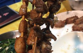 Grilled Skewers Across the Street