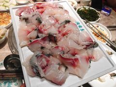 招牌鲜鱼片-淘米捞·米汤脆鲩鱼火锅(福田皇岗店)