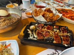 甜辣炸鸡-唯成•韩国炭火烤肉 유성고기