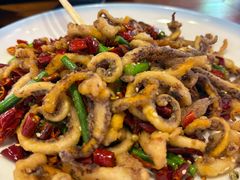 干煸鱿鱼须-渔家风味·鲅鱼水饺·央视展播·海鲜天津菜(开发区店)