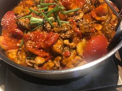 -贵州辣子鸡番茄鸡