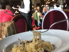 奶油蘑菇意面-纽约咖啡馆