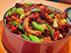 宫爆板筋-山石榴·贵州菜(丰盛里店)