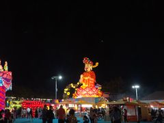 -欢乐海岸椰林沙滩-2025湾区超级灯会