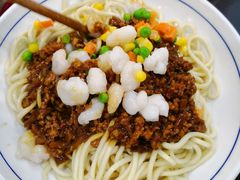 虾仁炸酱面-奎元馆.百年奎元.非遗传承(西湖边的解放路店)