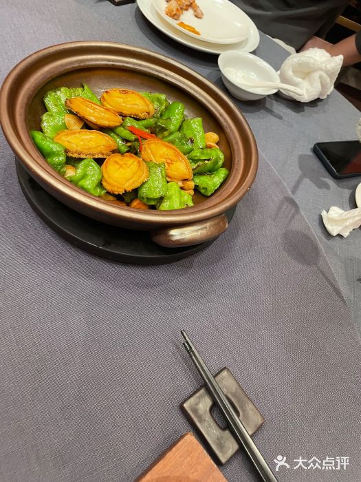 鲁采LU STYLE(新天地店)螺丝辣椒炒鲍鱼图片