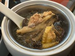茶树菇炖鸡汤-阿皇仔烧鹅(麦地店)