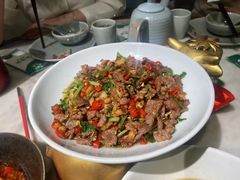 28秒爆炒黄牛肉-望湘园·洞庭渔宴(浦江欢乐颂店)