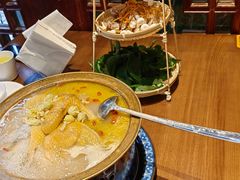 白果炖鸡汤-味水记忆·野菌鸡汤土菜馆(青城后山店)