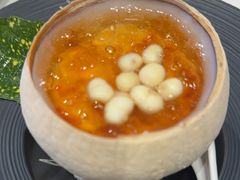 椰皇鸡头米炖奶-富淳饭店(世纪公园店)