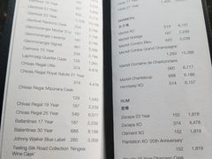 菜单-顶层酒吧ROOF(上海艾迪逊酒店)