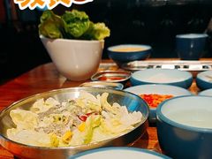 -明洞阿姨·韩式酱蟹烤肉·创意料理(三元桥店)