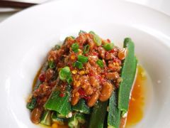 水豆豉拌秋葵-周三的情书花园餐厅(江北店)