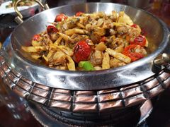 -东来菜馆•手抓海鲜家常菜•海鲜锅贴(鸽子窝店)