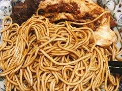 荷包蛋拌面-旺泉餐饮店·清真牛肉面馆