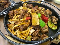羊肉炕锅-夏都地标马一刀烤肉美食城