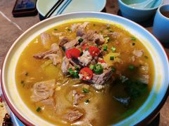 酸汤牛腩煲-绿茶餐厅(崇文门新世界店)