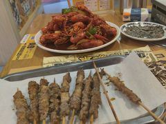 -東豫狼鲜货烧烤. 碳火烤鱼. 小龙虾(上海首店)