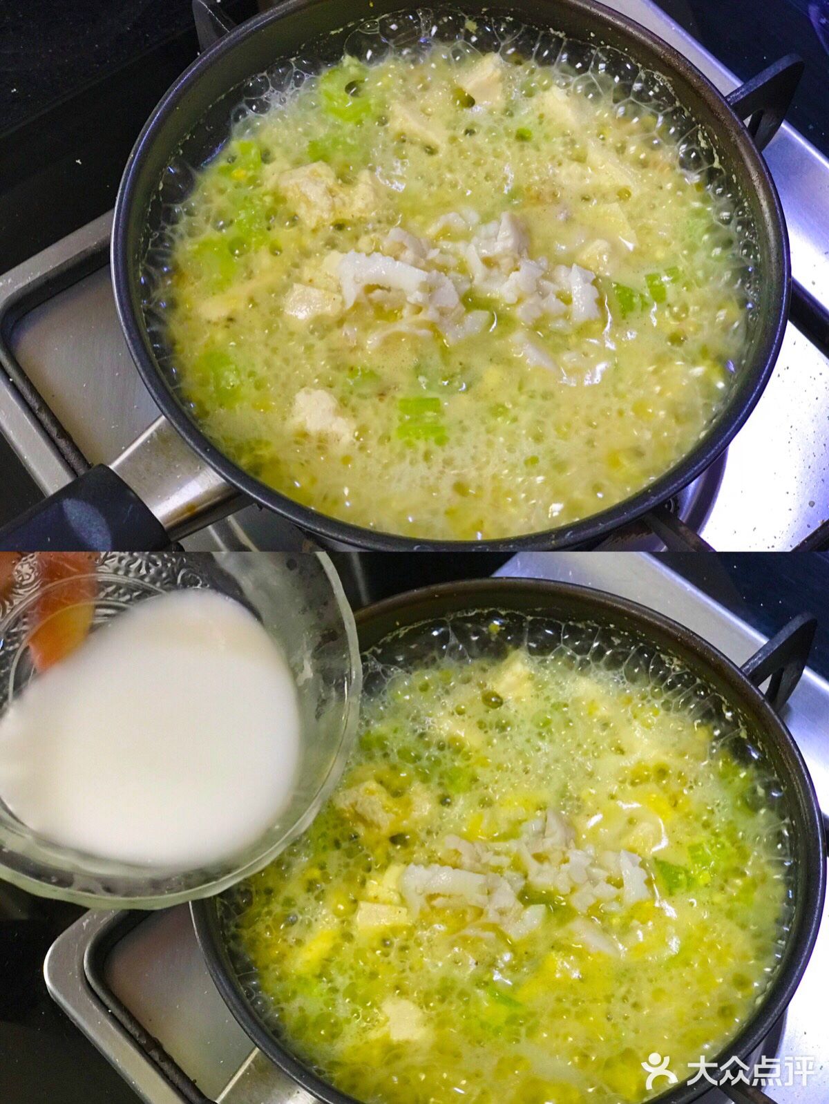 又美味又简单的宝宝辅食：银鳕鱼蛋黄豆腐羹