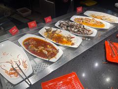 自助取餐区-四海一家自助餐(益田假日广场店)