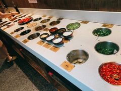 自助调料区-哥老官重庆美蛙鱼头(西湖银泰十一哥店)