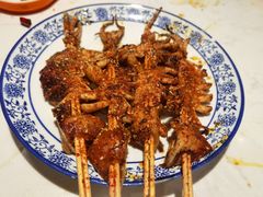 爆炒鱿鱼须-杨氏青龙虾·羊蝎子(金盛路总店)